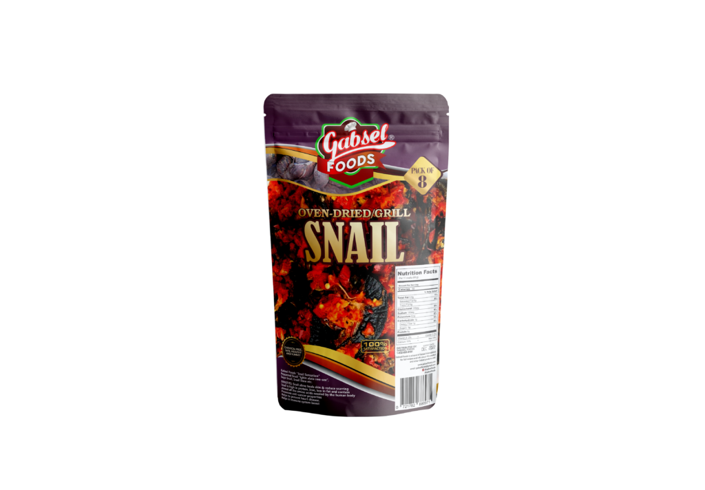 Oven Dried Snail Jumbo Pack Of 8 Gabsel Foods